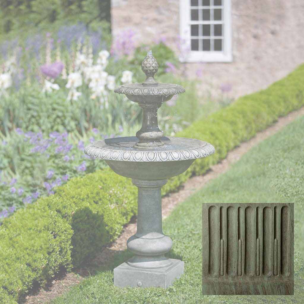 Campania Williamsburg Pineapple Two Tier Fountain - FT-132 - Image 4
