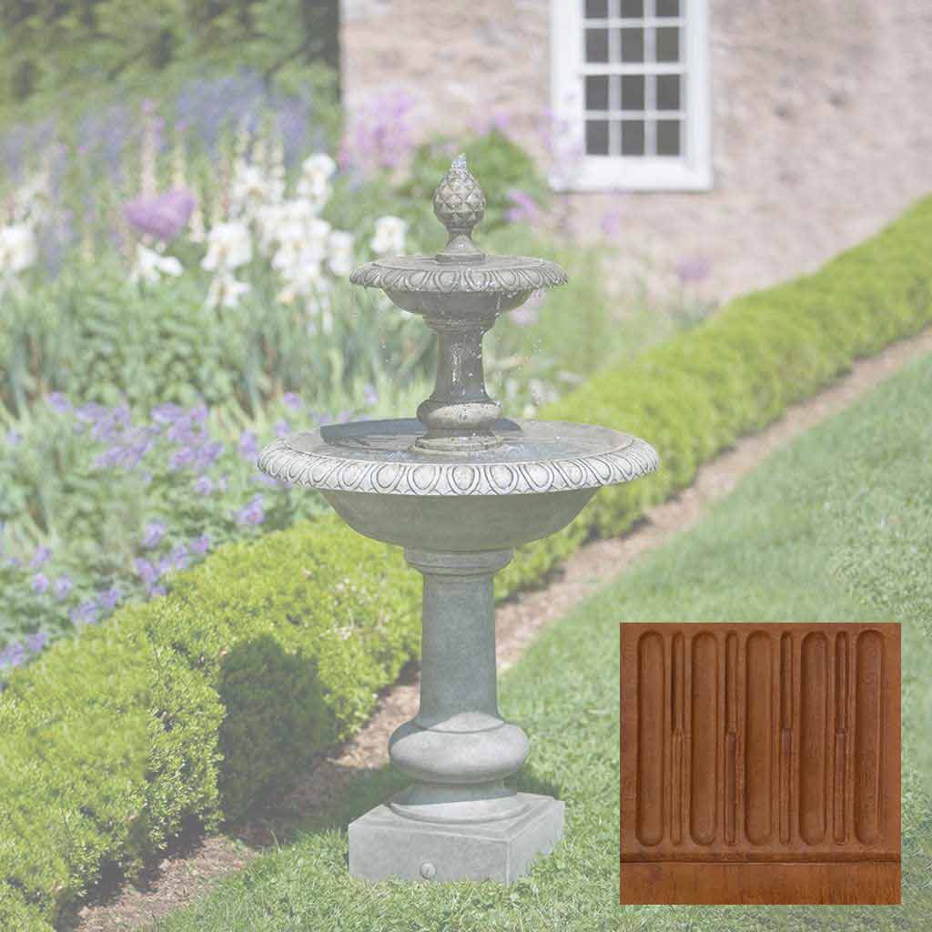 Campania Williamsburg Pineapple Two Tier Fountain - FT-132 - Image 7