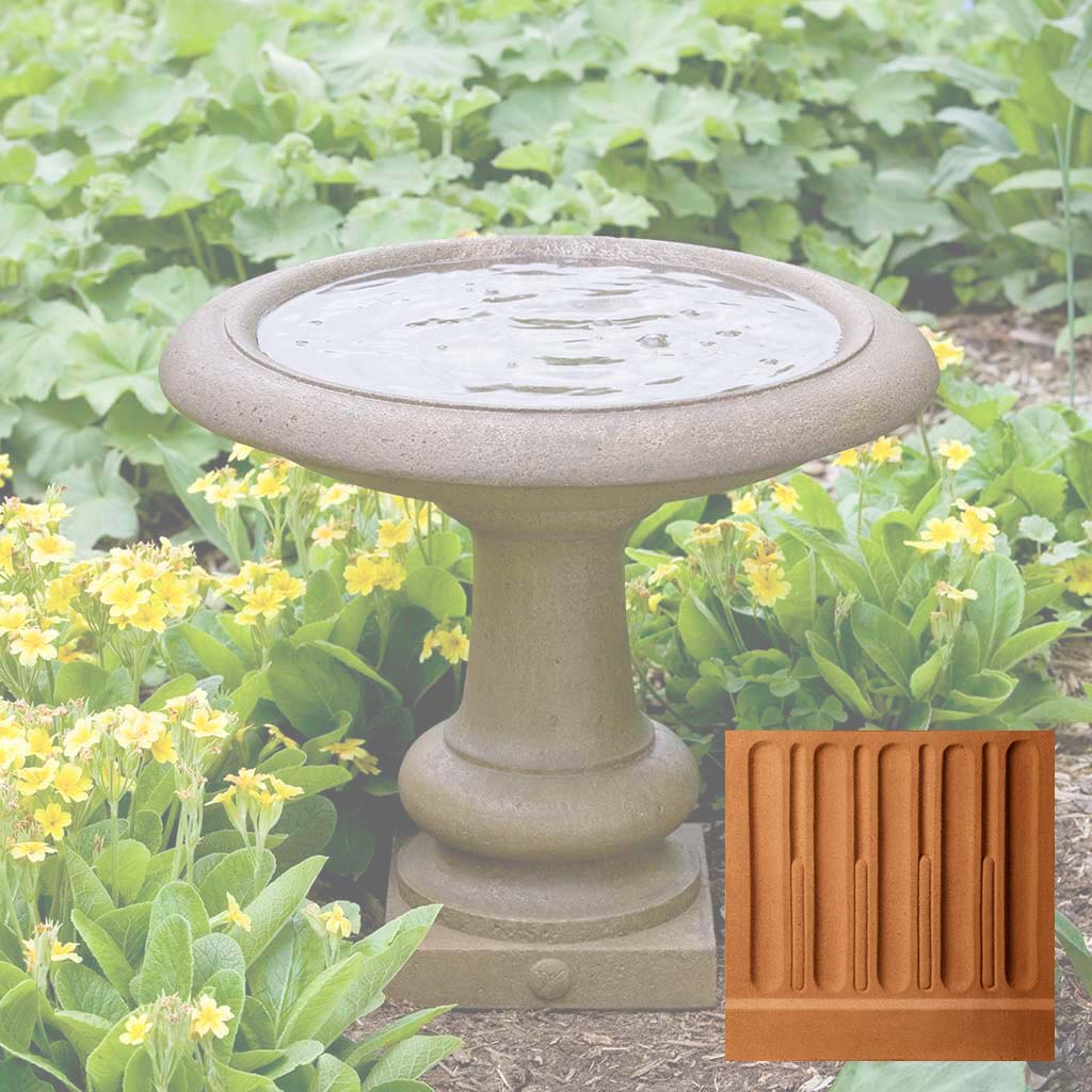 Campania Williamsburg Summer House Birdbath - B-126 - Image 14