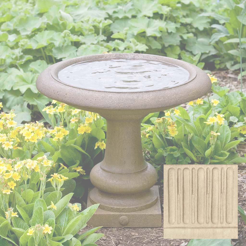 Campania Williamsburg Summer House Birdbath - B-126 - Image 7