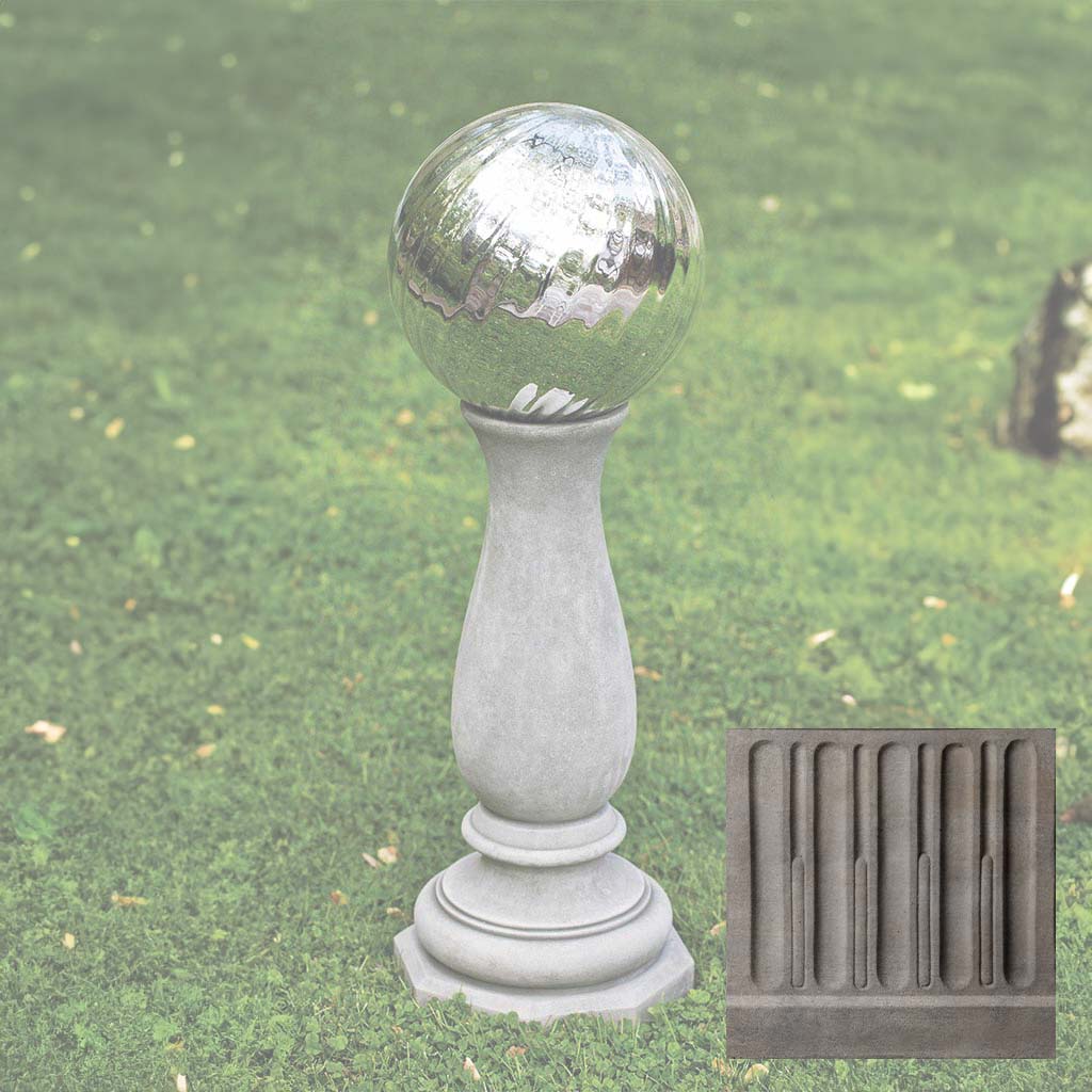 Campania Winslet Globe Holder Garden Statue - PD-200 - Image 6