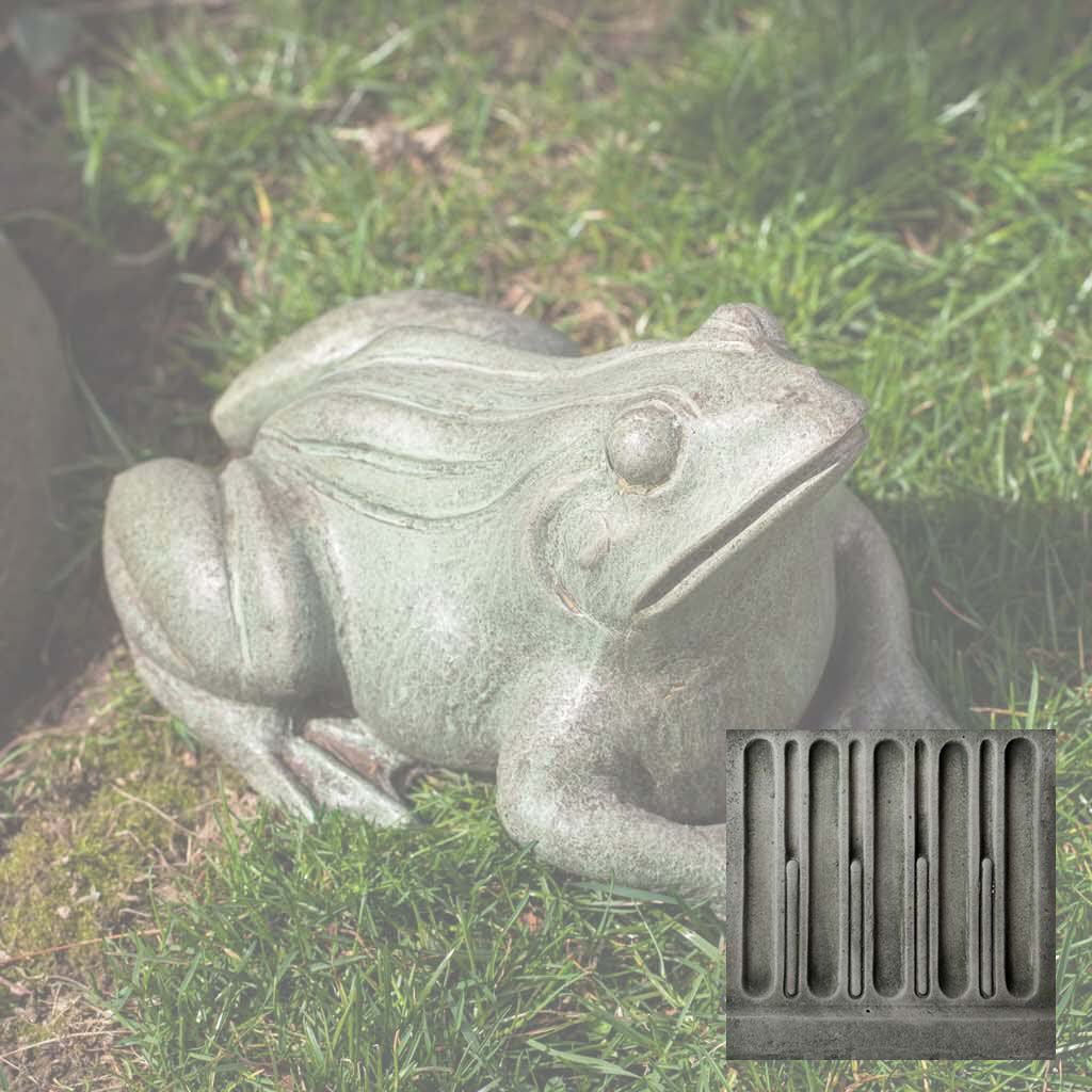 Campania Woodland Frog Garden Statue - A-529 - Image 3