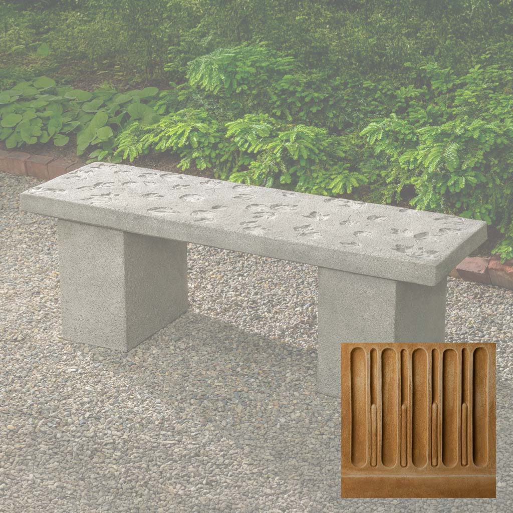 Campania Woodland Leaves Bench - BE-153 - Image 15