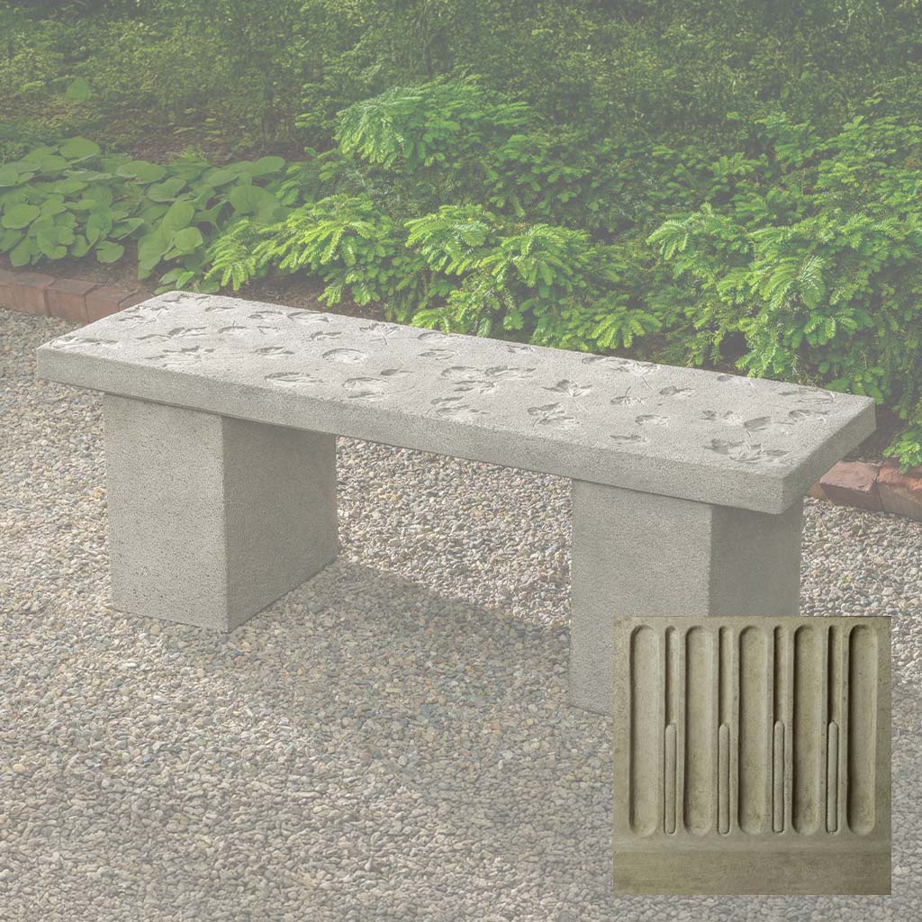 Campania Woodland Leaves Bench - BE-153 - Image 16