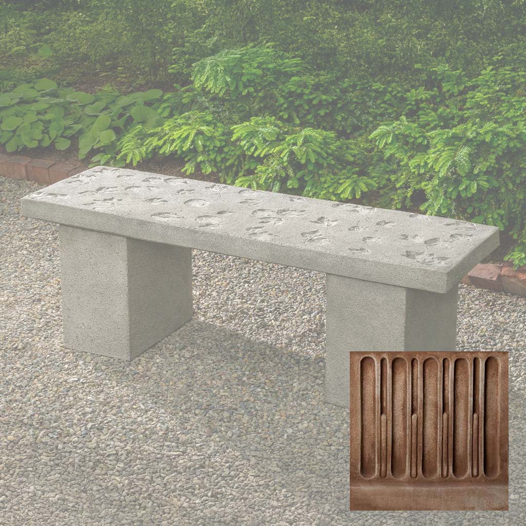Campania Woodland Leaves Bench - BE-153 - Image 3