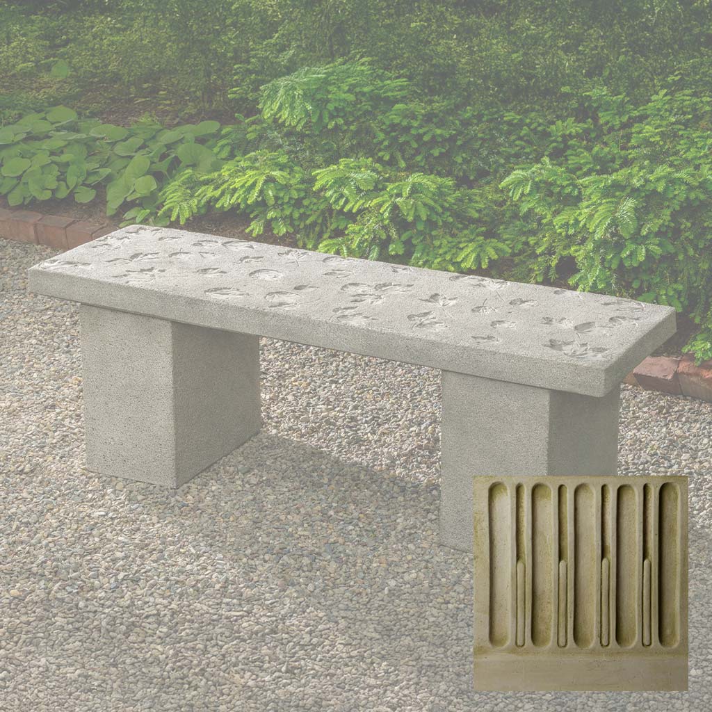 Campania Woodland Leaves Bench - BE-153 - Image 6