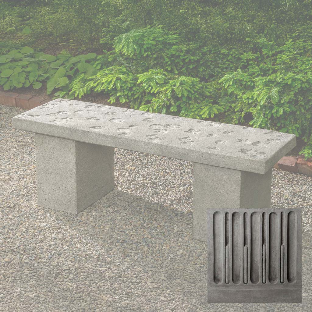 Campania Woodland Leaves Bench - BE-153 - Image 9