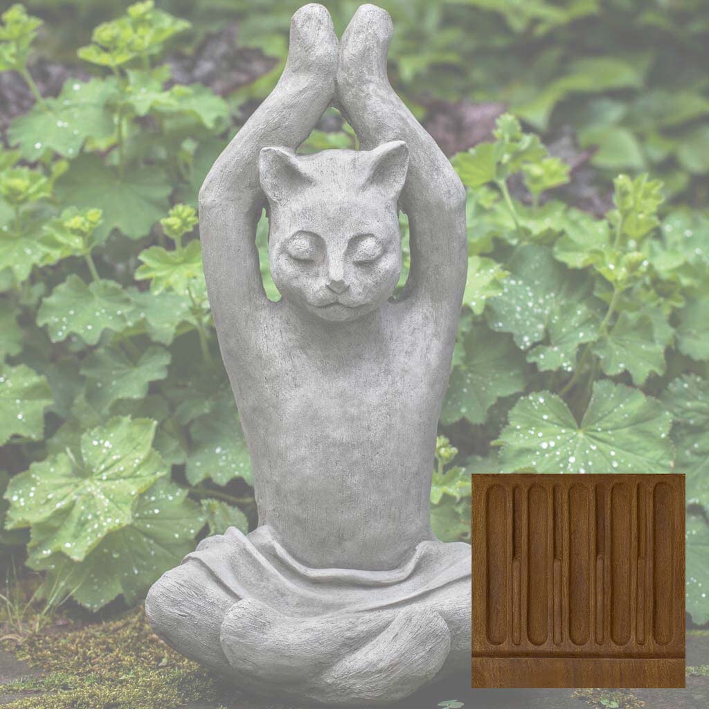 Campania Yoga Cat Garden Statue - A-537 - Image 12