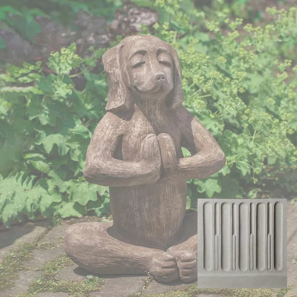 Campania Yoga Dog Garden Statue - A-544 - Image 11