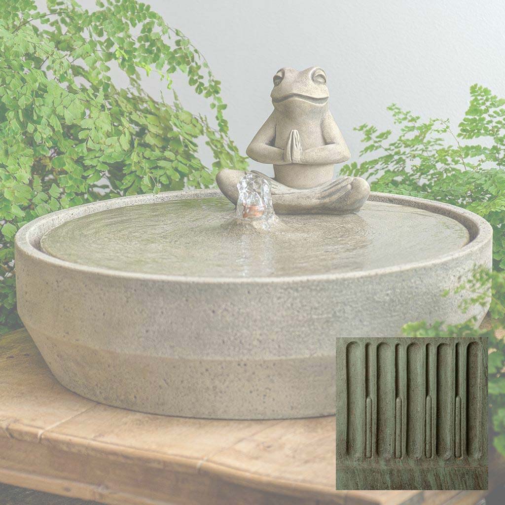 Campania Yoga Frog Beveled Fountain - FT-369 - Image 4