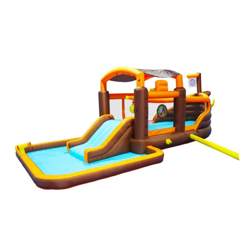 Commercial Inflatable Kids Bounce House W/ Water Slide & Blower, 23FT (96708451) - Image 5