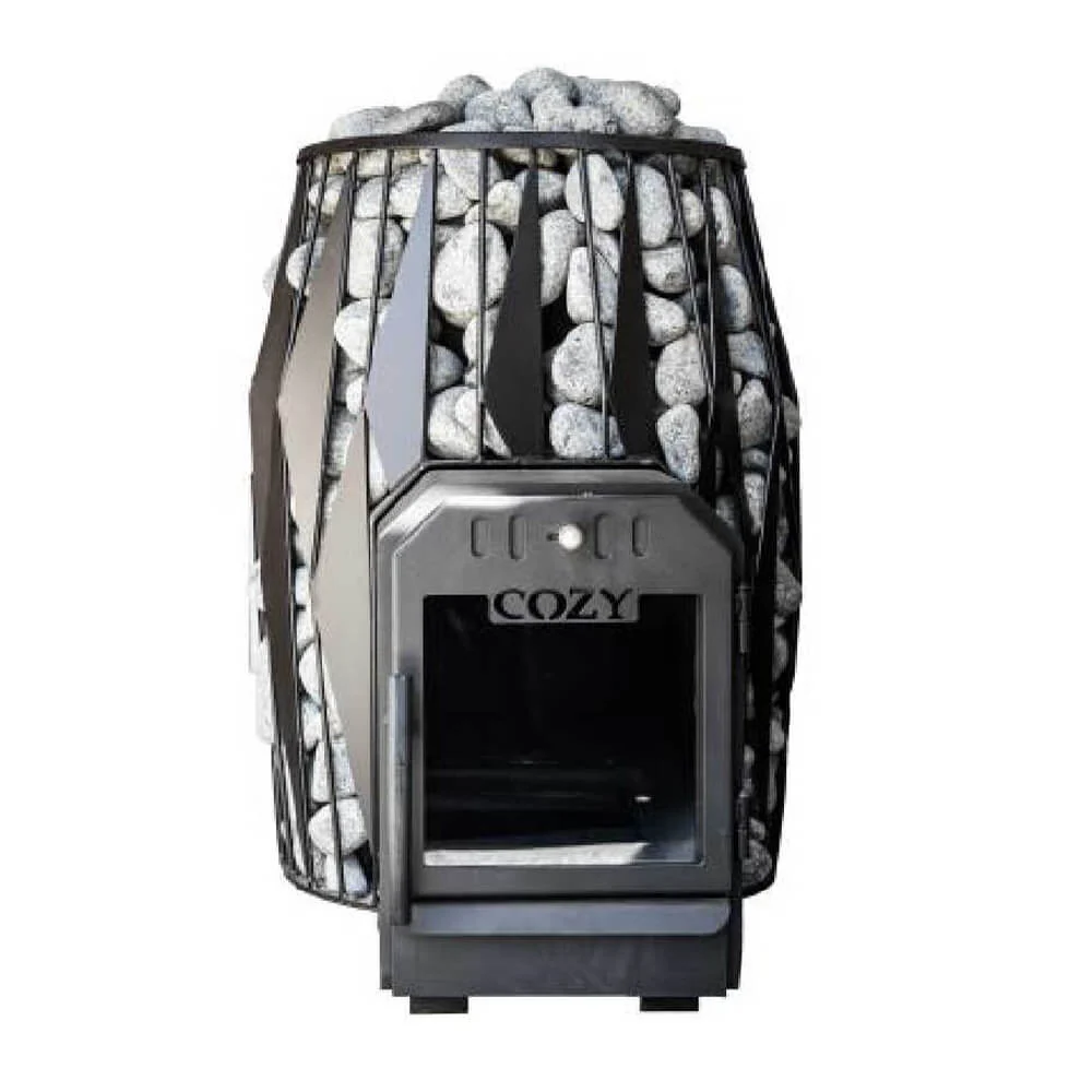 Cozy Heat OG Thru-Wall Sauna Stove With Sauna Stones [COZY OG-TW] (SAK75861)