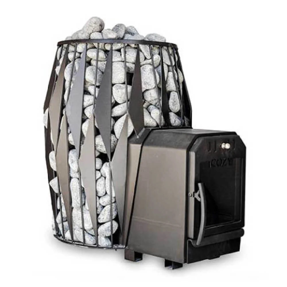 Cozy Heat OG Thru-Wall Sauna Stove With Sauna Stones [COZY OG-TW] (SAK75861) - Image 3
