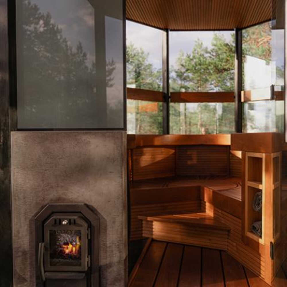 Cozy Heat OG Thru-Wall Sauna Stove With Sauna Stones [COZY OG-TW] (SAK75861) - Image 6
