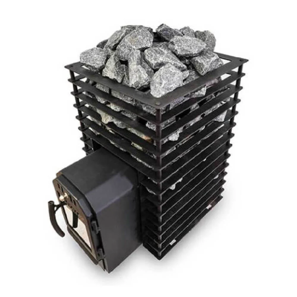 Cozy Heat Quattro Thru-Wall Square Style Sauna Stove With Sauna Stones [COZY QUATTRO TW] (SAK81754) - Image 4