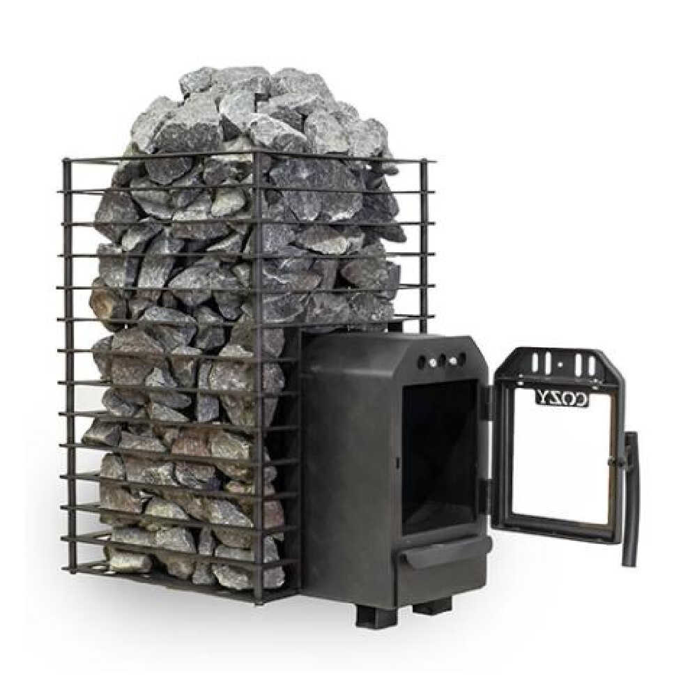 Cozy Heat Quattro Thru-Wall Square Style Sauna Stove With Sauna Stones [COZY QUATTRO TW] (SAK81754) - Image 5