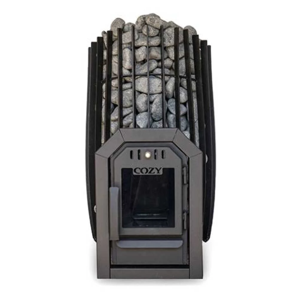 Cozy Heat SW Thru-Wall Wood Burning Sauna Stove With Sauna Stones [COZY SW-TW] (SAK69342) - Image 4