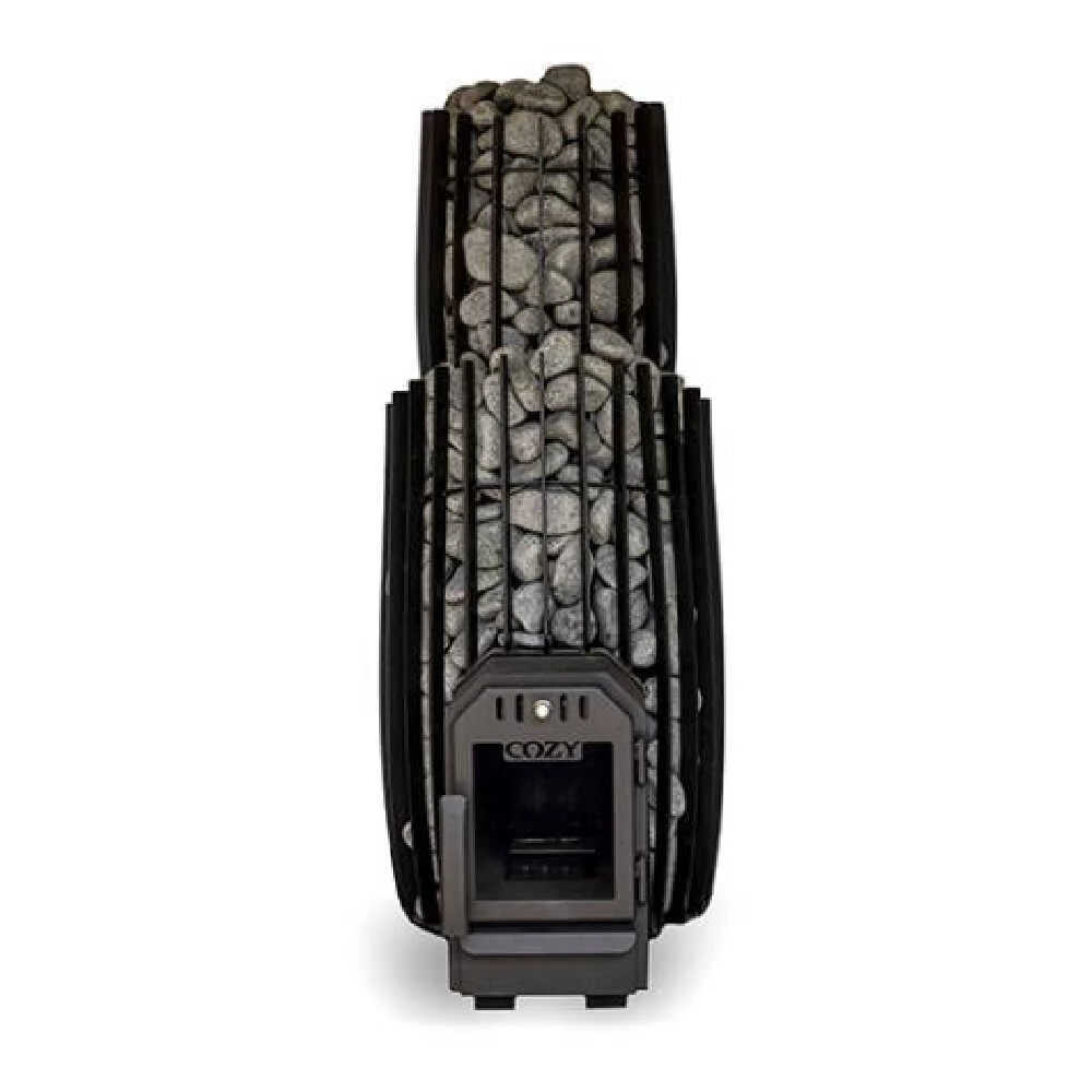 Cozy Heat SW Thru-Wall Wood Burning Sauna Stove With Sauna Stones [COZY SW-TW] (SAK69342) - Image 6