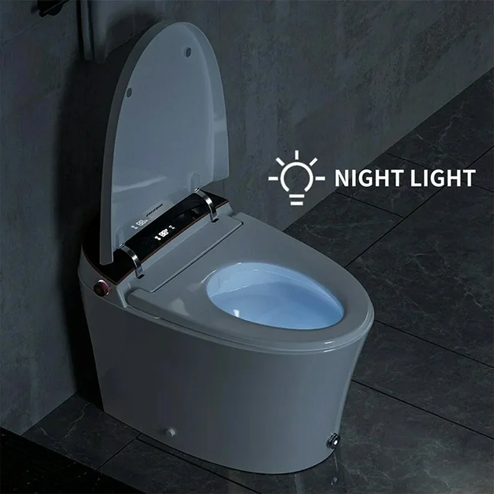 CTDV Premium Smart Tankless Bidet Toilet W/ Adjustable Heated Seat, Water & Air Dryer (96174253) - Image 11