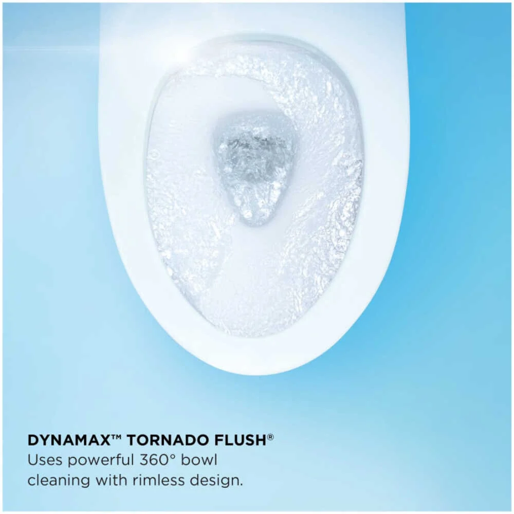 [CWT426CMFG] TOTO AP Dual Flush Elongated Chair Height Toilet With In-Wall Tank System (SAK67832) - Image 4