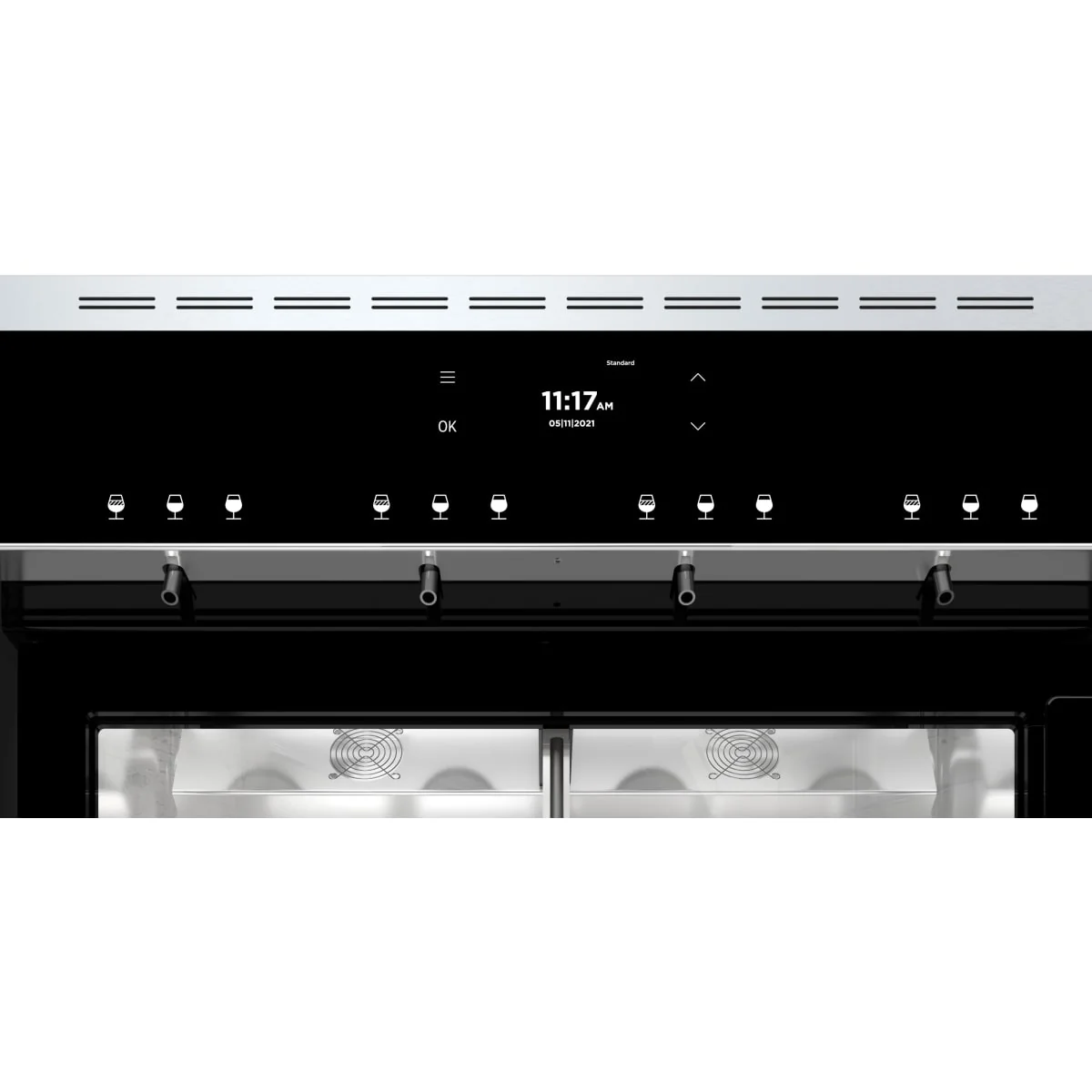 Dacor 24-Inch Built-In Wine Dispenser, Silver/Graphite Stainless - DWS4000BB - Image 3