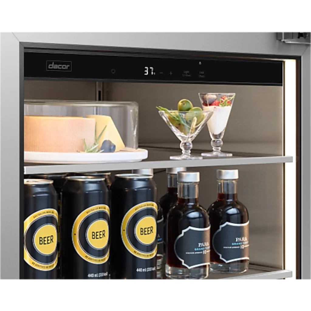 Dacor 24-Inch Undercounter Beverage Refrigerator - DRR24G7400APDA - Image 9
