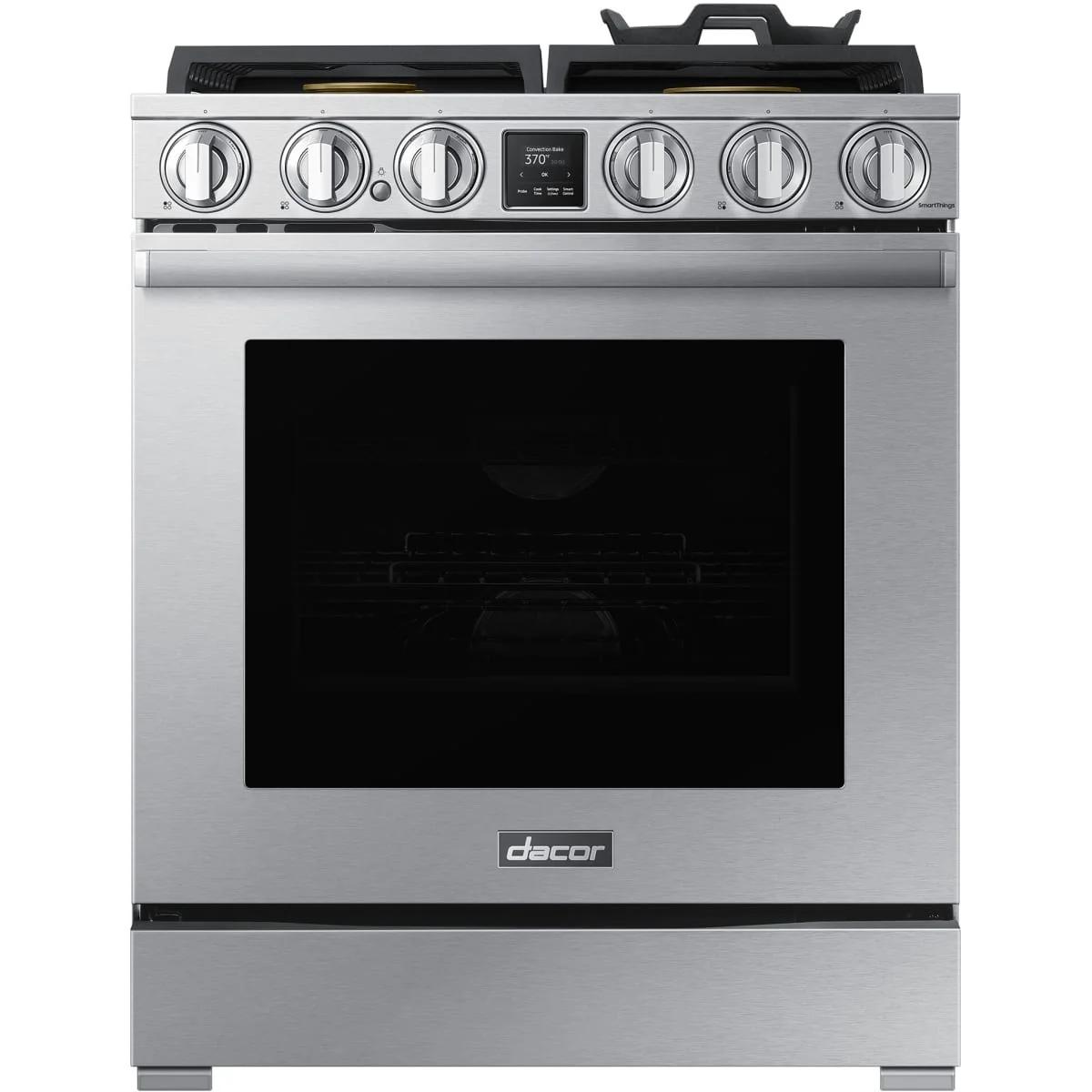 Dacor 30-Inch Transitional Gas Range, Silver Stainless - DOP30T940DS
