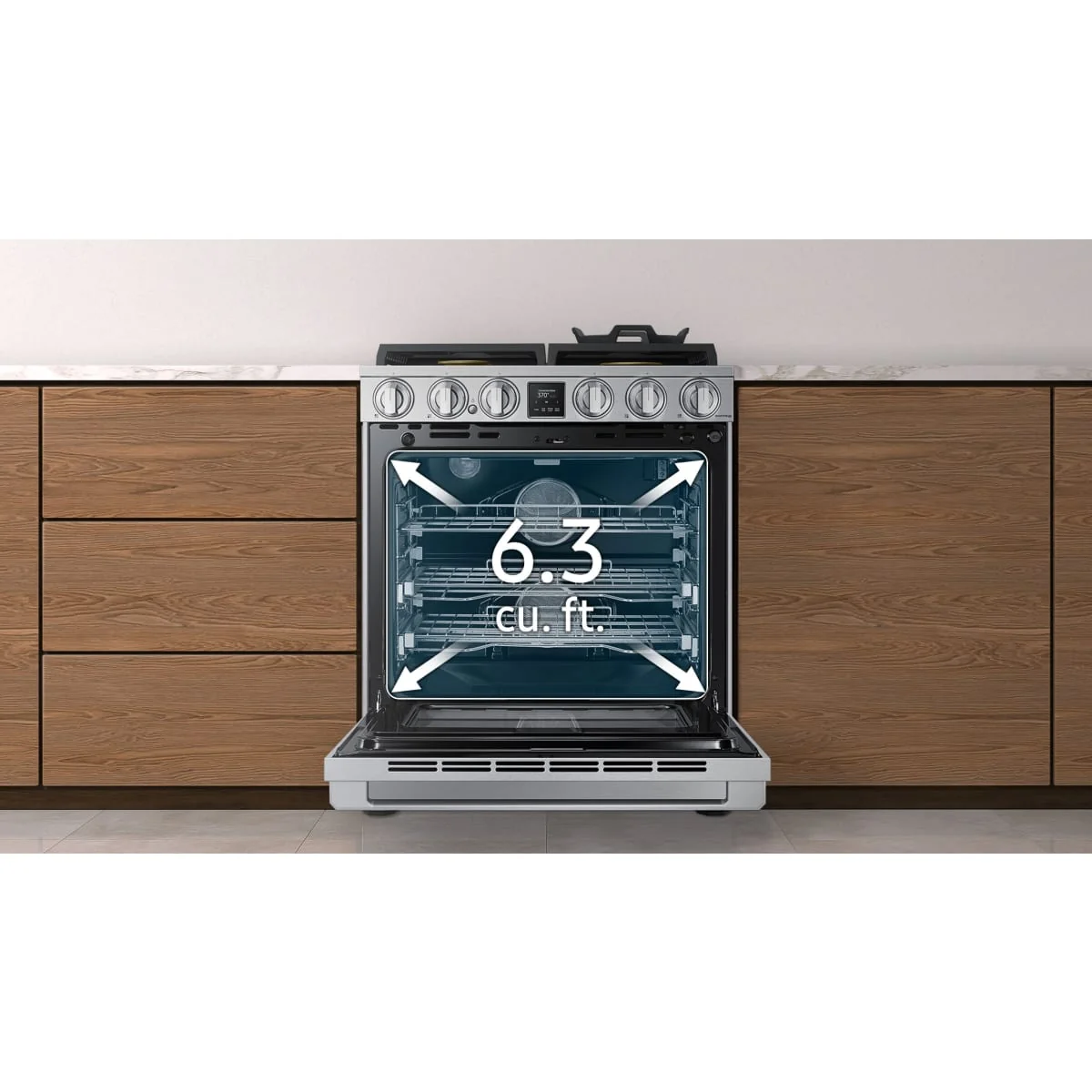 Dacor 30-Inch Transitional Gas Range, Silver Stainless - DOP30T940DS - Image 13