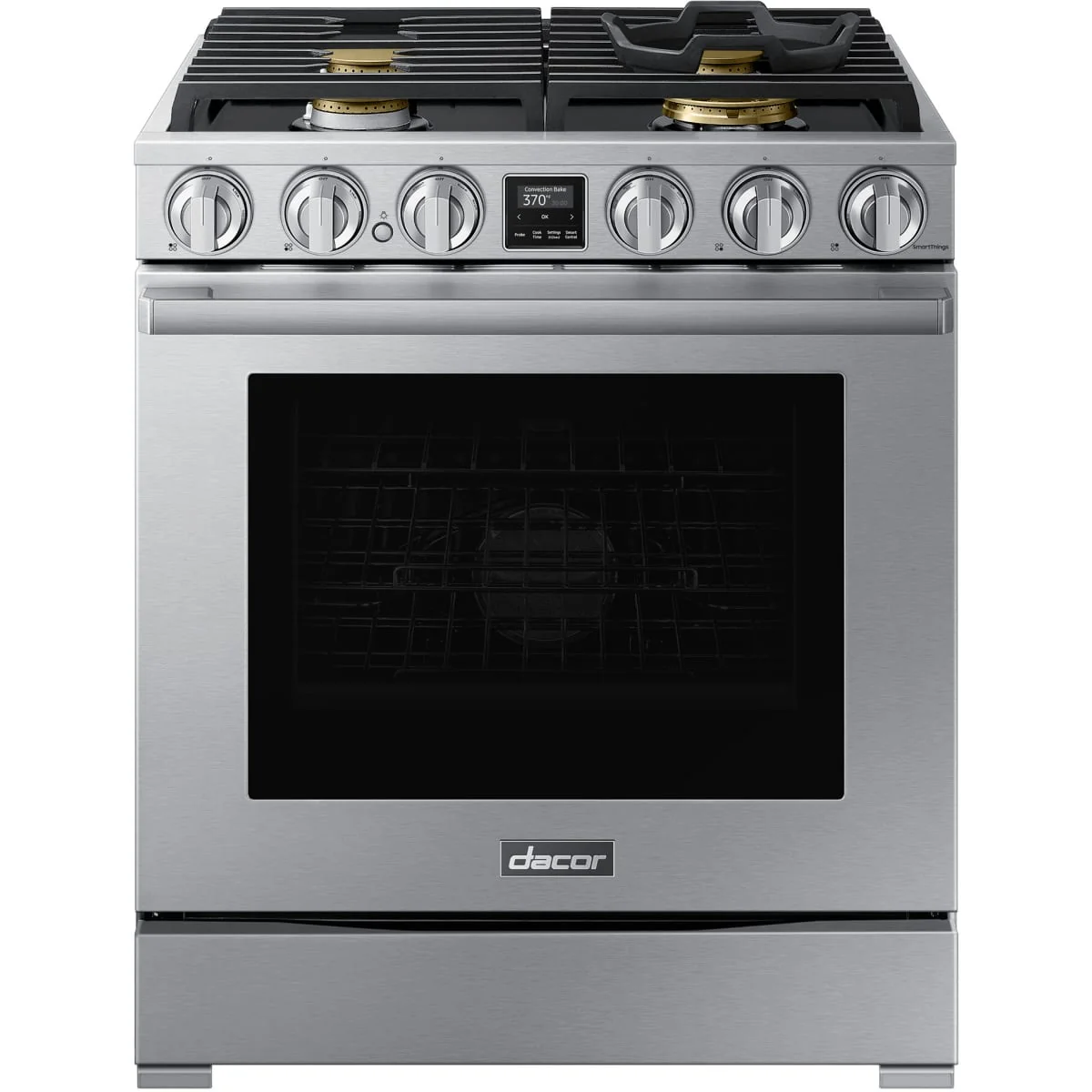Dacor 30-Inch Transitional Gas Range, Silver Stainless - DOP30T940DS - Image 2