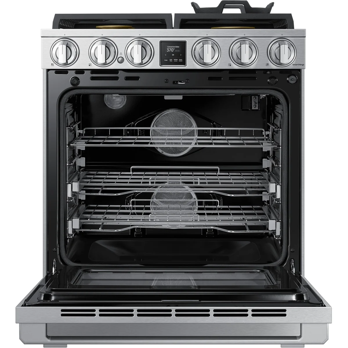 Dacor 30-Inch Transitional Gas Range, Silver Stainless - DOP30T940DS - Image 3