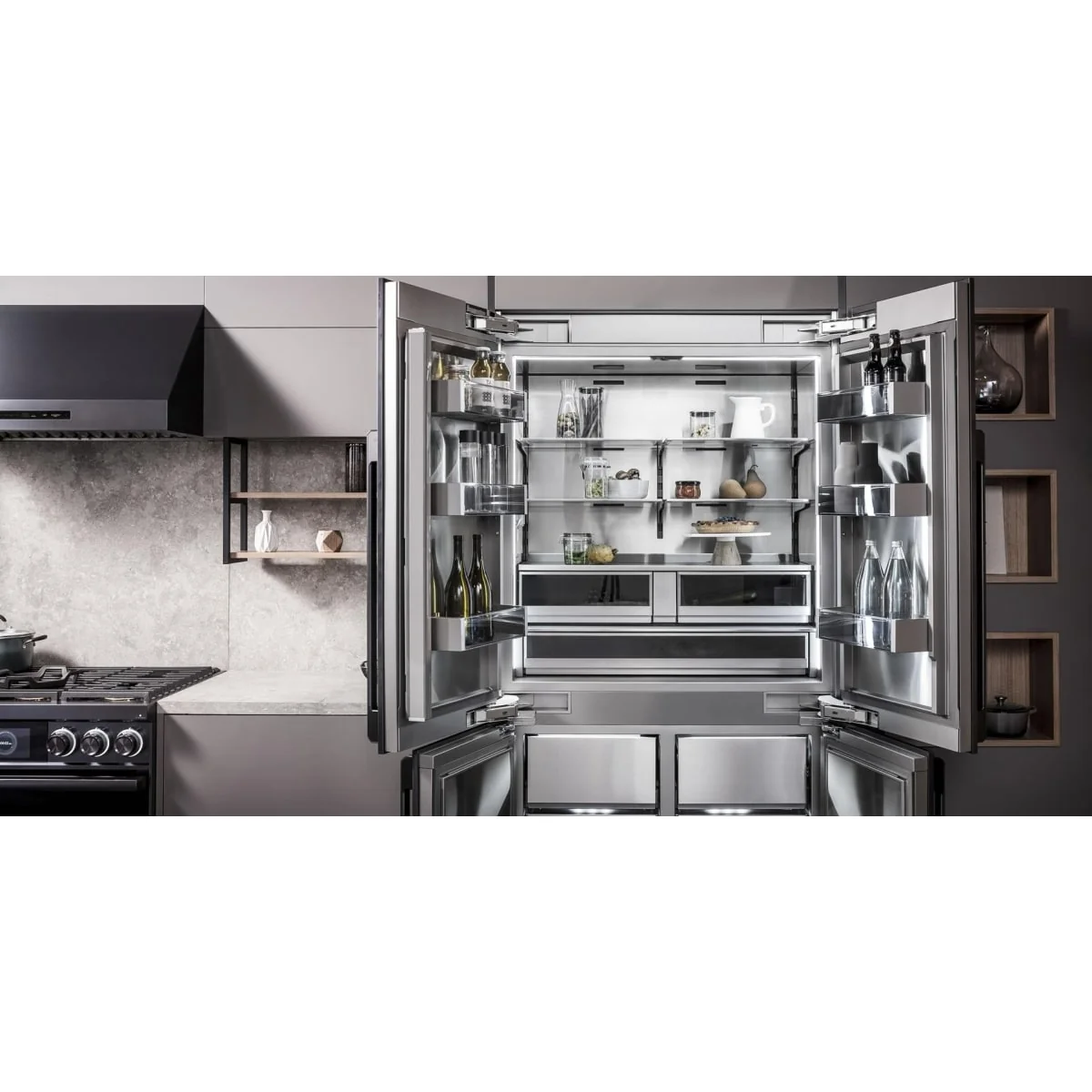 Dacor 42-Inch Contemporary Built-In French Door Refrigerator with SteelCool - DRF427500AP - Image 9
