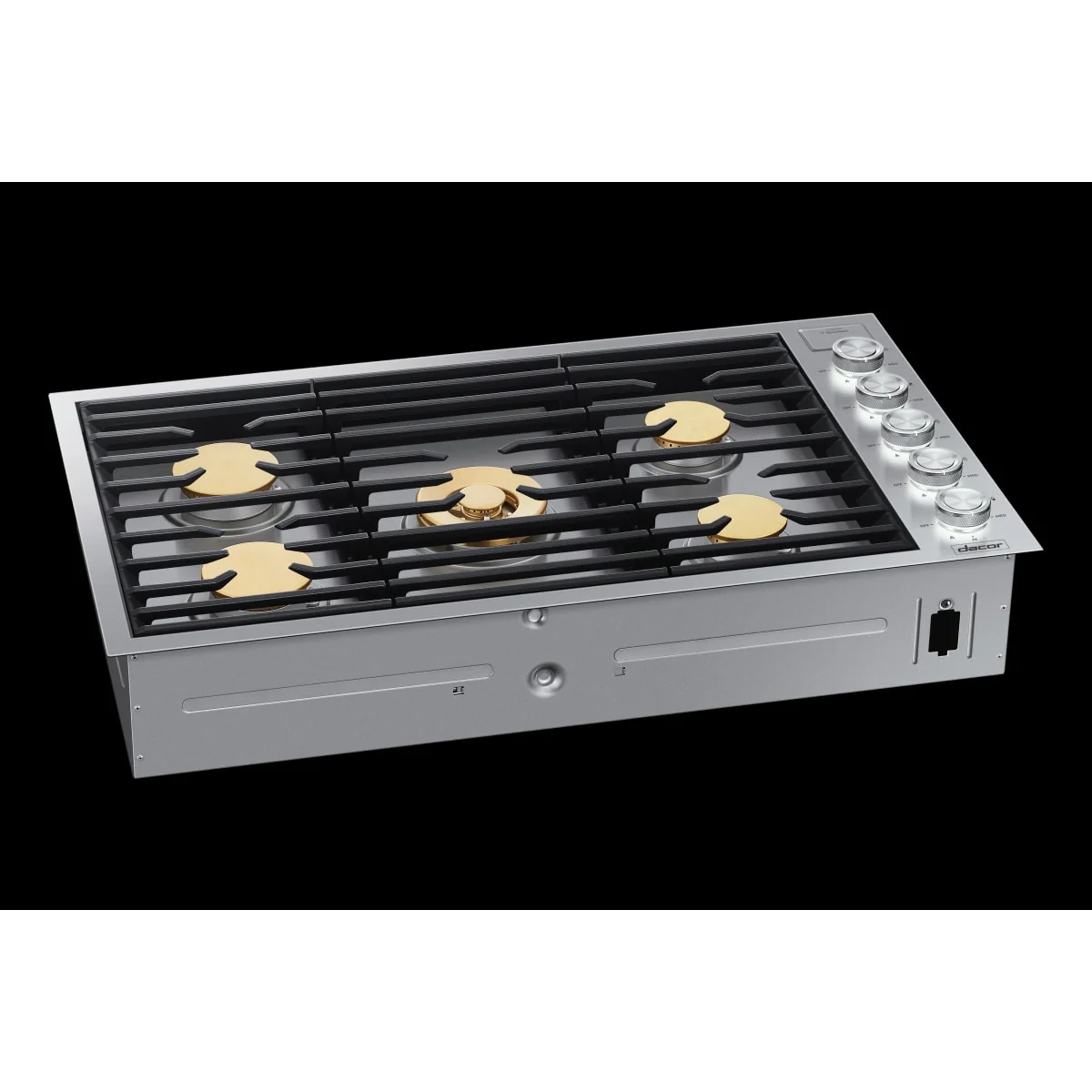 Dacor 36-Inch Contemporary Gas Cooktop, Silver Stainless, NG/LP - DTG36M955FS - Image 7