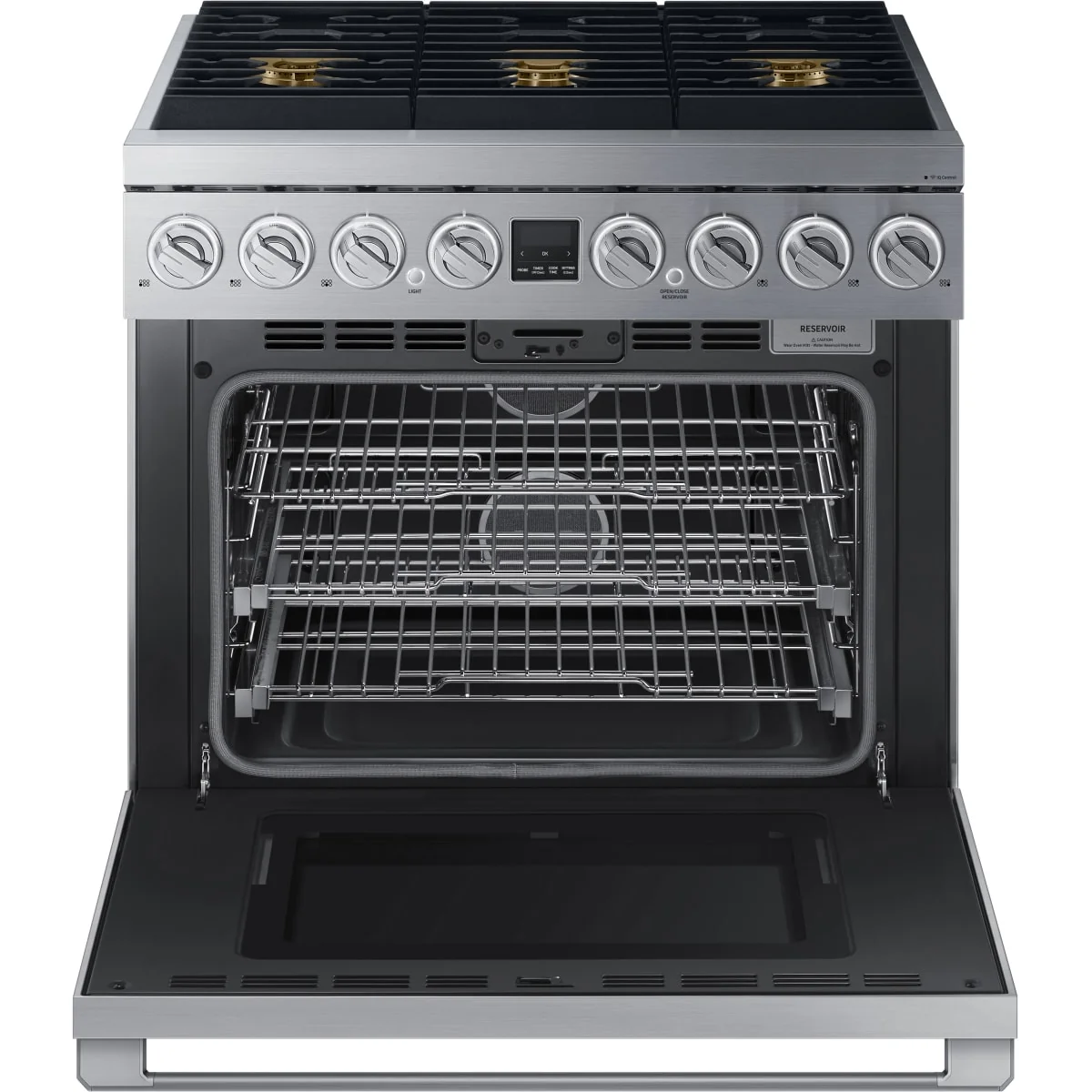 Dacor 36-Inch Transitional Dual-Fuel Range, Silver Stainless - DOP36T86DLS - Image 2