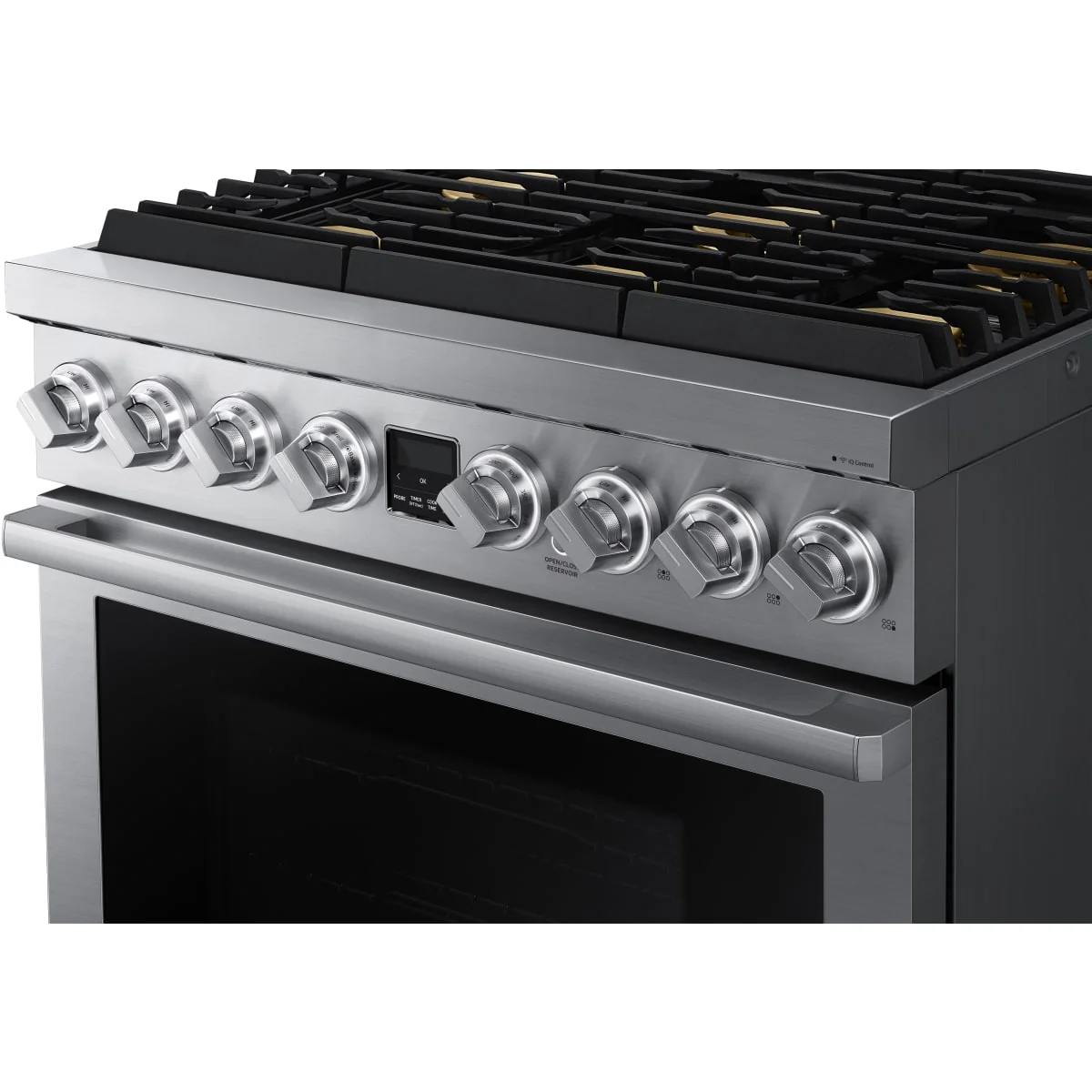 Dacor 36-Inch Transitional Dual-Fuel Range, Silver Stainless - DOP36T86DLS - Image 4