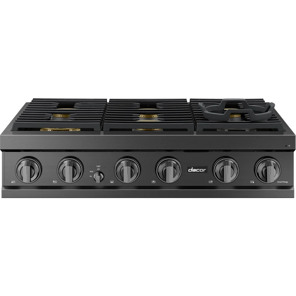 Dacor 36-Inch Transitional Gas Rangetop, Graphite Stainless - DTT36T960GM
