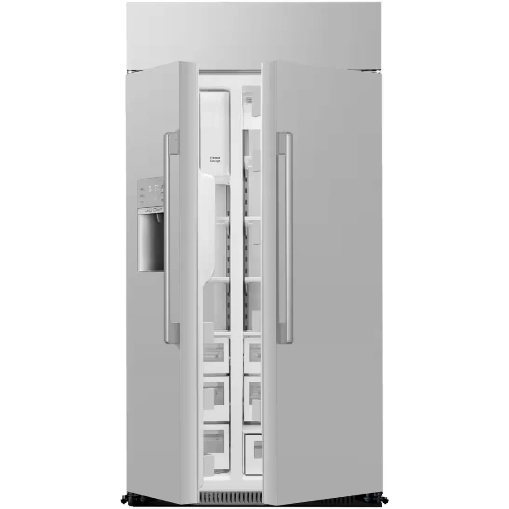 Dacor 42-Inch Built-In Side-by-Side Refrigerator, Silver Stainless - DRS425300SR - Image 2