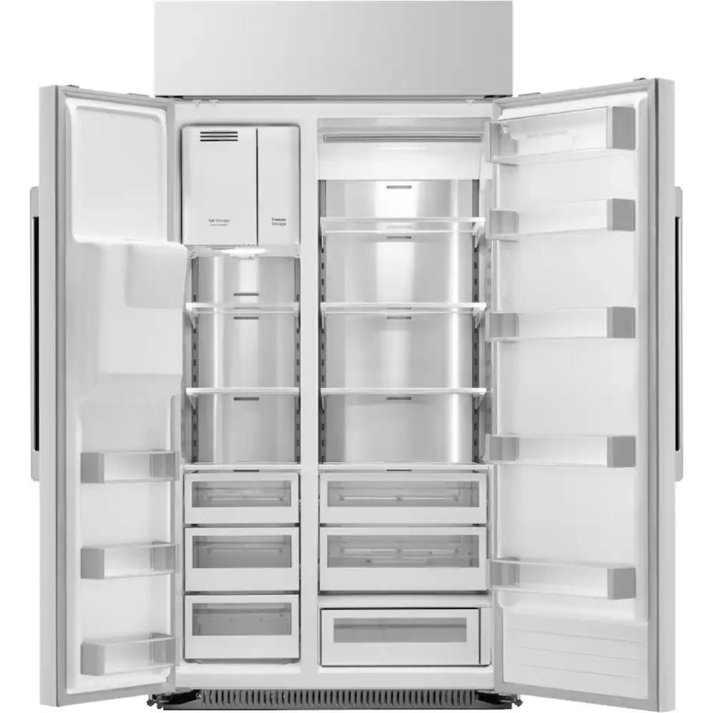 Dacor 42-Inch Built-In Side-by-Side Refrigerator, Silver Stainless - DRS425300SR - Image 3