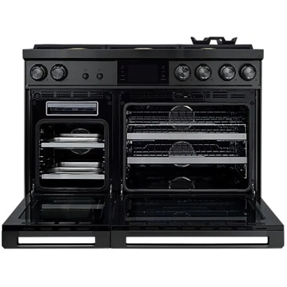 Dacor 48-Inch Contemporary Dual-Fuel Steam Range, Graphite Stainless - DOP48C86DLM - Image 2