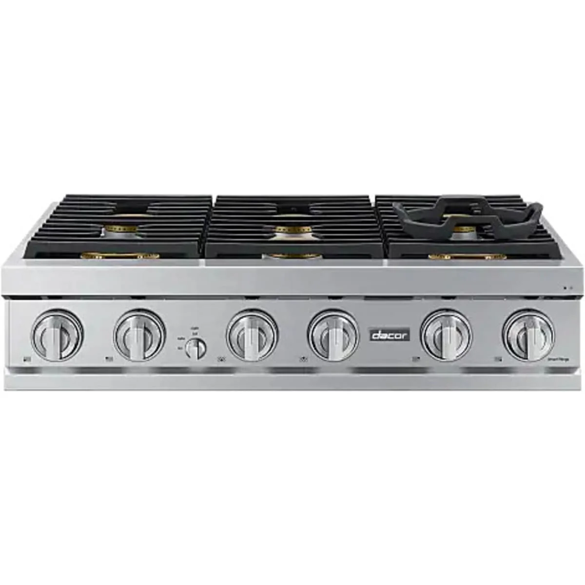 Dacor 36-Inch Transitional Gas Rangetop, Silver Stainless - DTT36T960GS