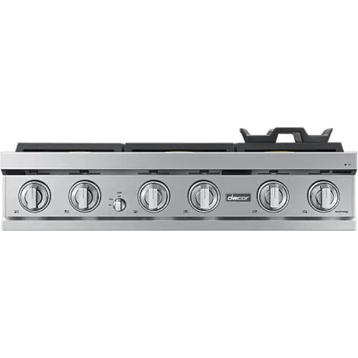 Dacor 36-Inch Transitional Gas Rangetop, Silver Stainless - DTT36T960GS - Image 4