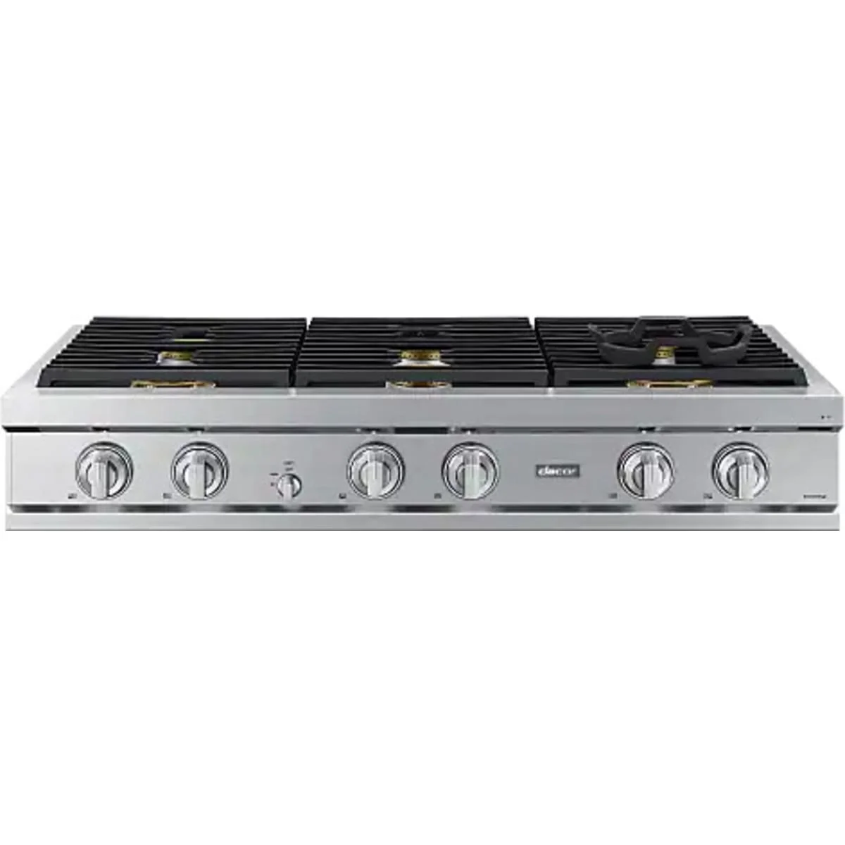 Dacor 48-Inch Transitional Gas Rangetop, Silver Stainless - DTT48T960GS