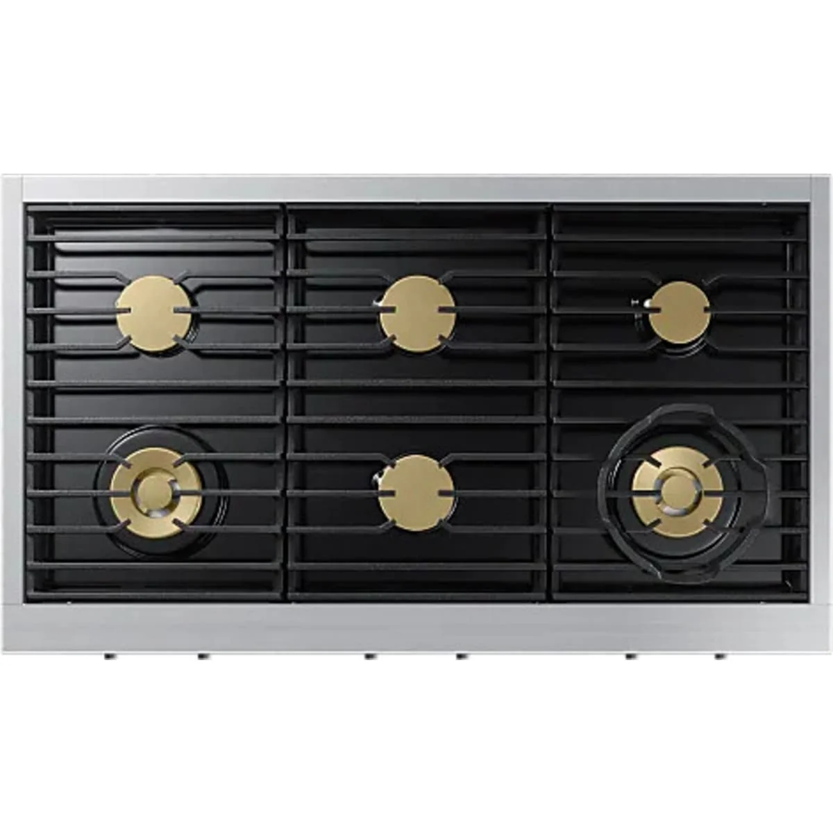 Dacor 48-Inch Transitional Gas Rangetop, Silver Stainless - DTT48T960GS - Image 2