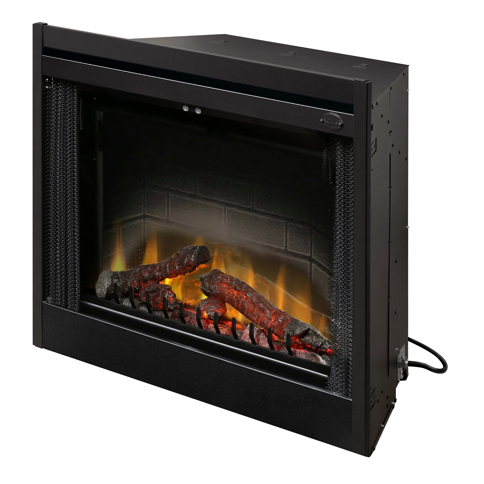 Dimplex Deluxe 33" Built-In Electric Firebox with Glass Pane Kit/Plug Kit/RC - BF33DXP-GPR - Image 3