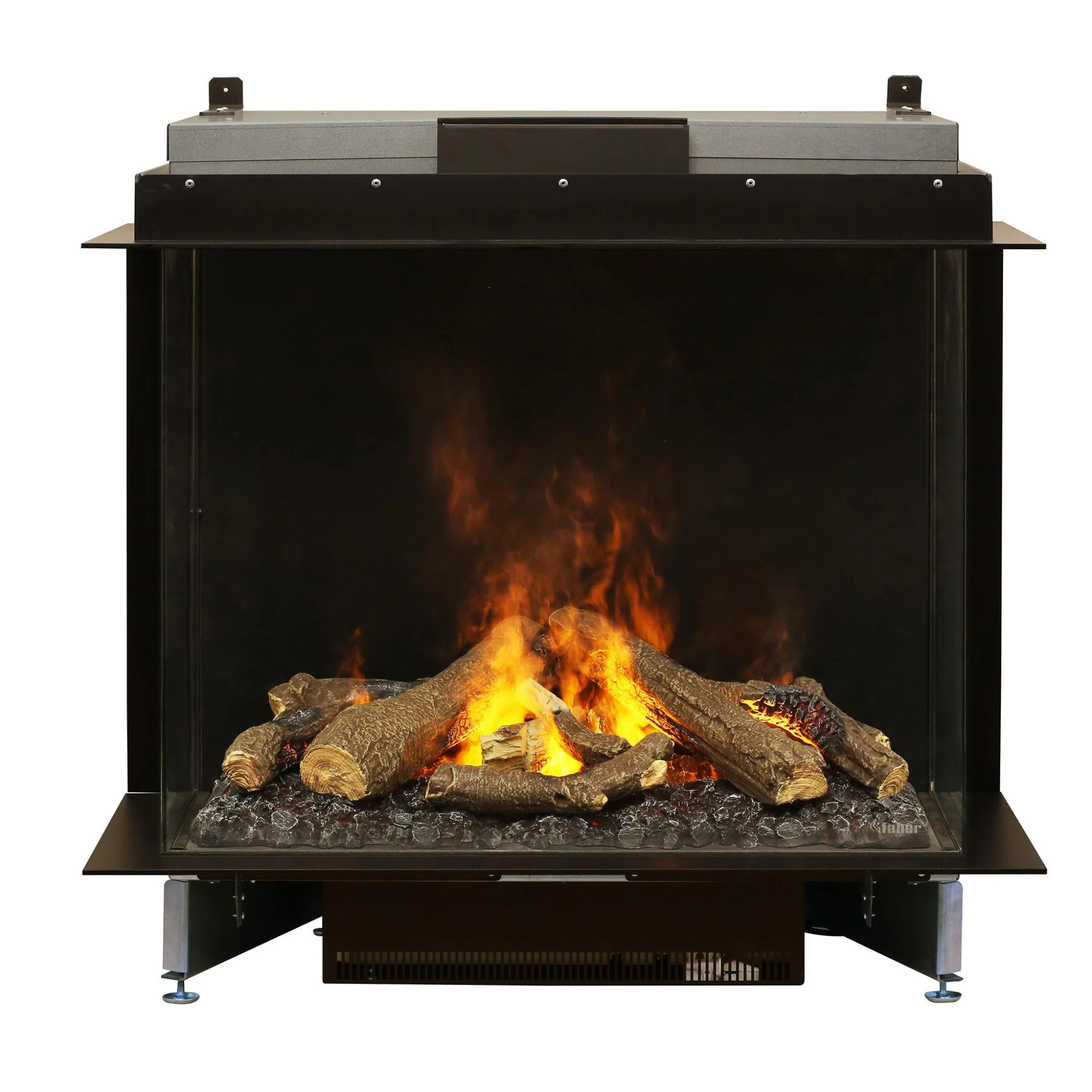 Dimplex e-MatriX 32"x26" Electric Firebox, Three-Sided (Bay) Front Glass - FEF3226L3