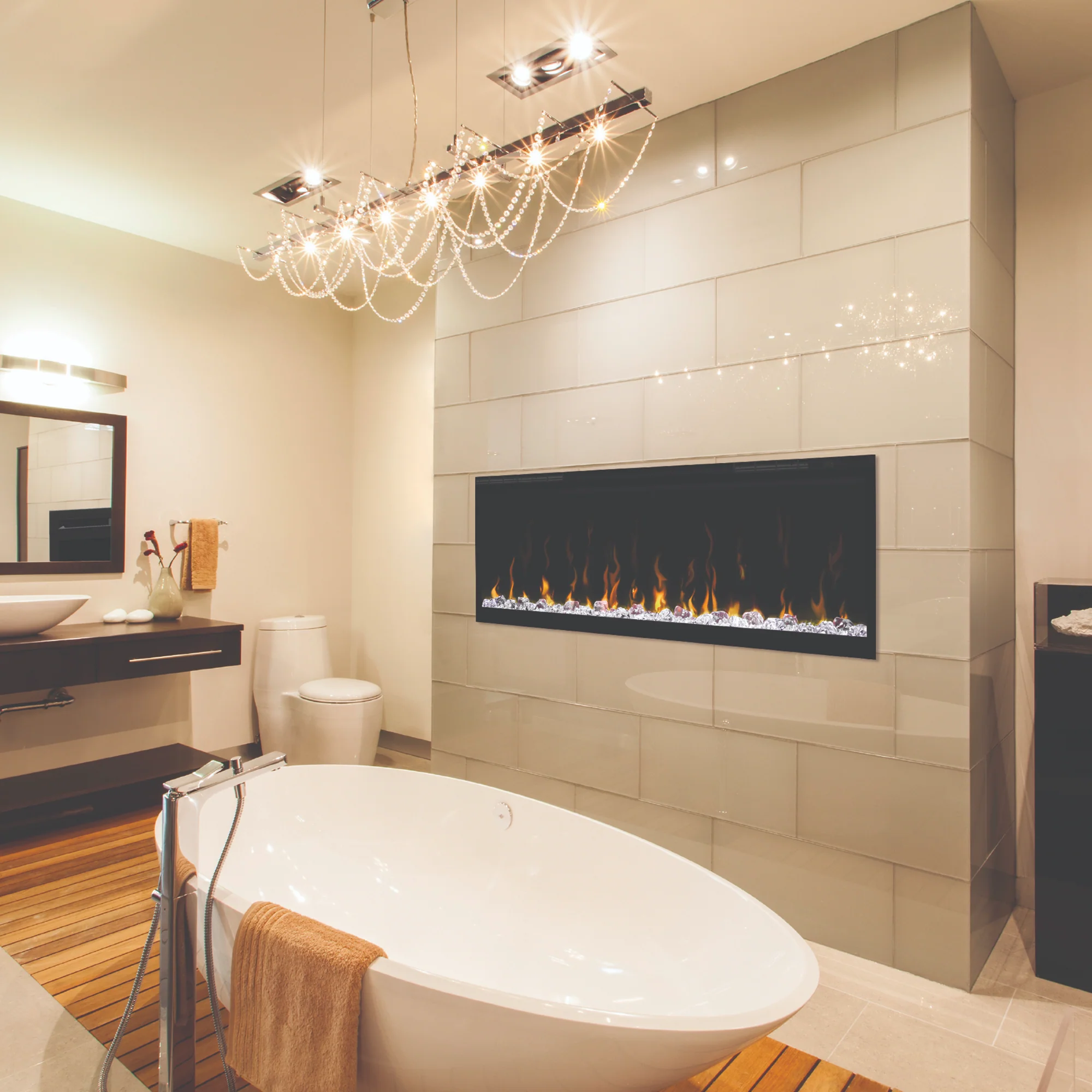 Dimplex Ignite XL 100" Linear Electric Fireplace - XLF100 - Image 2