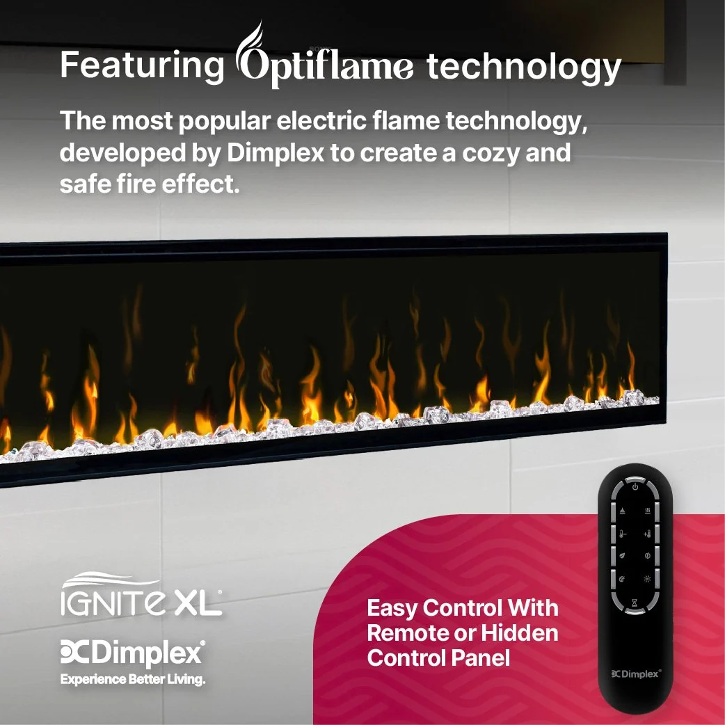 Dimplex Ignite XL 100" Linear Electric Fireplace - XLF100 - Image 6