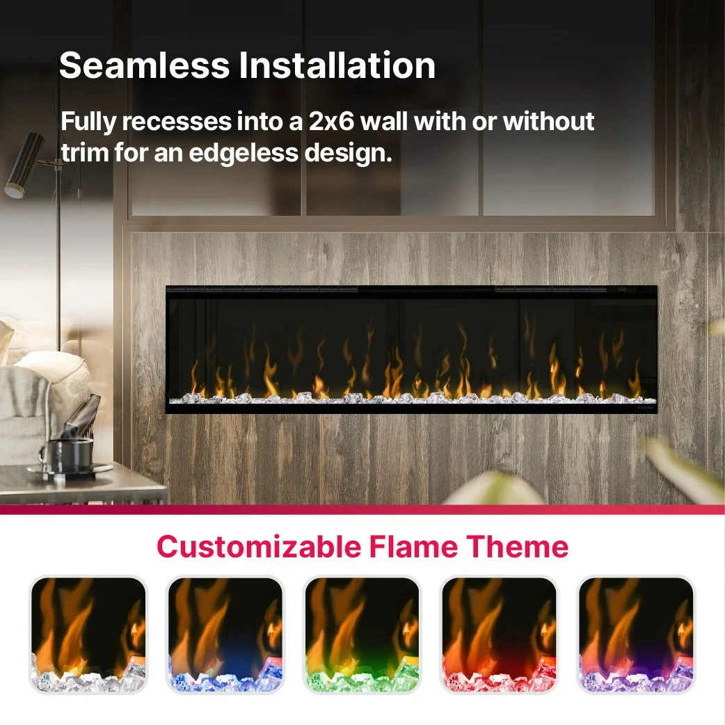 Dimplex Ignite XL 100" Linear Electric Fireplace - XLF100 - Image 7