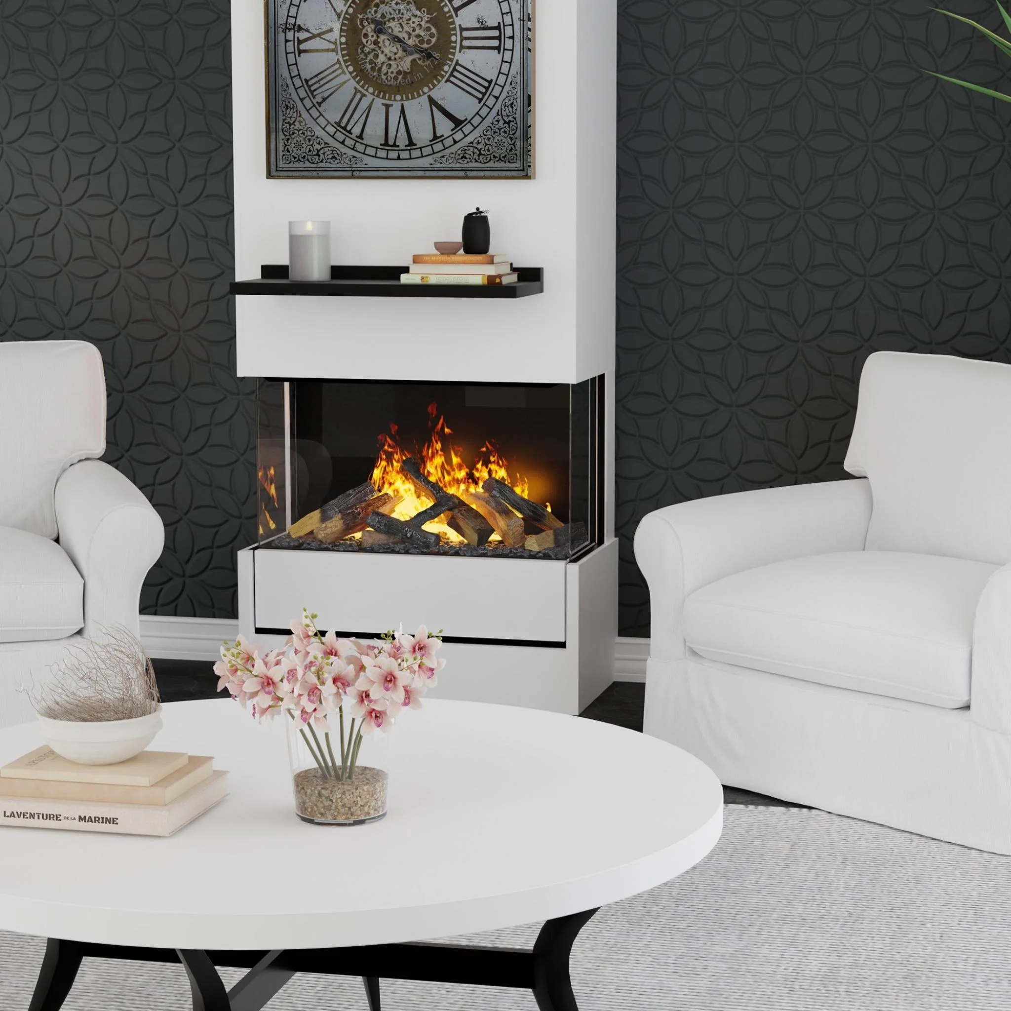 Dimplex Optimyst Aura 30in Vapor Fireplace - 3STEP-RGB-AM - Image 7