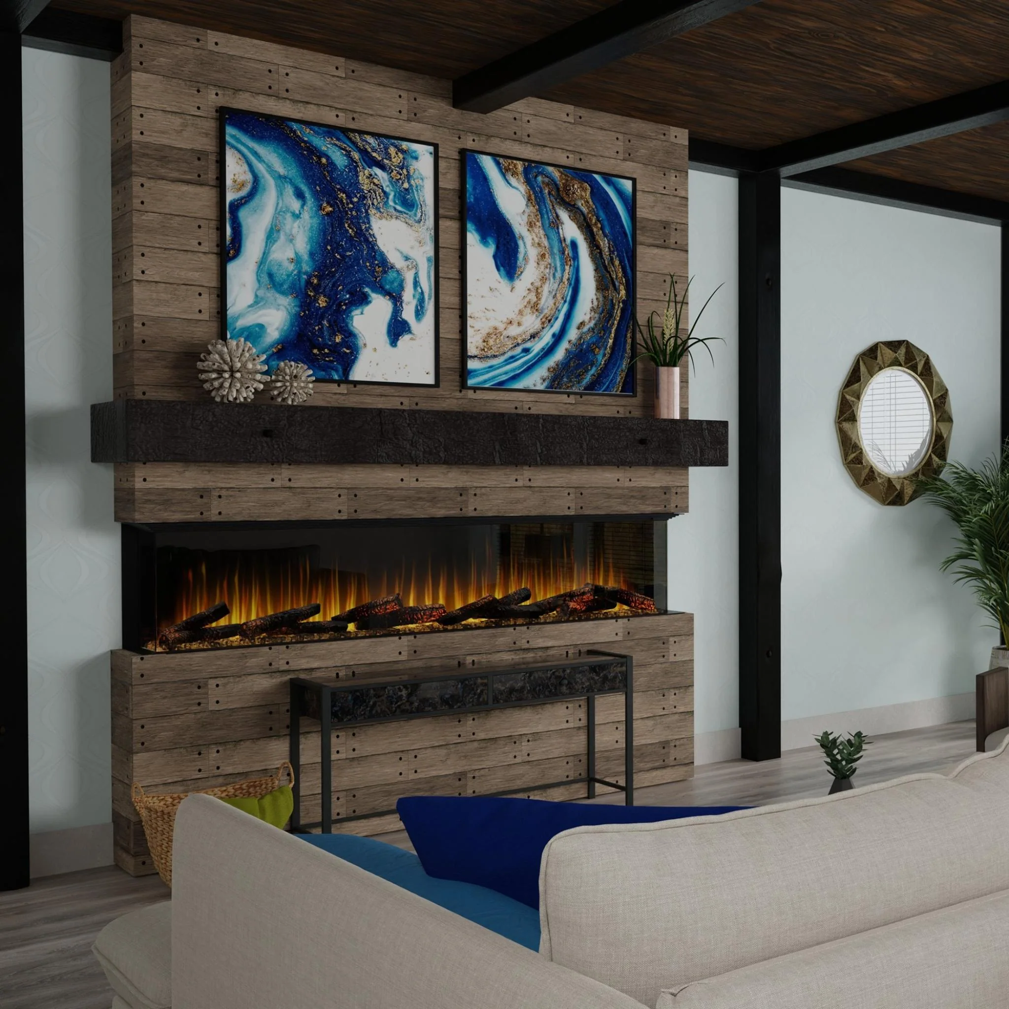Dimplex Ultra Ignite Ultra 88" Linear Electric Fireplace - ULT88 - Image 3