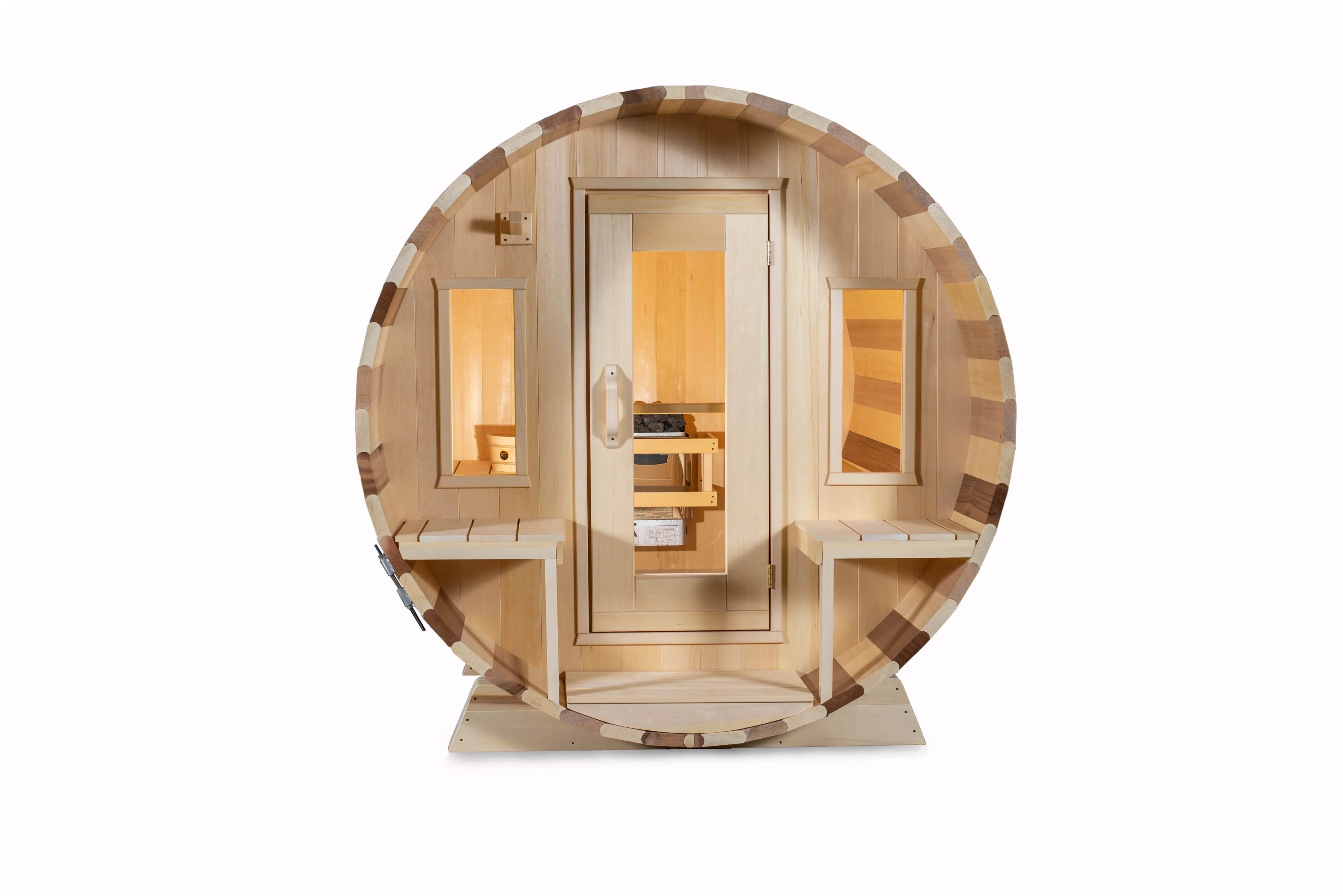 Dundalk Leisurecraft Canadian Timber Tranquility Barrel Sauna | 6 - 8 Persons - Image 6
